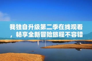 我独自升级第二季在线观看，畅享全新冒险旅程不容错过