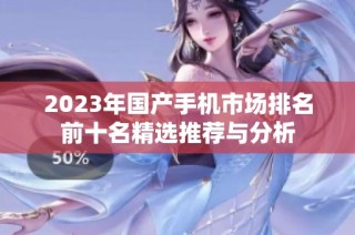 2023年国产手机市场排名前十名精选推荐与分析