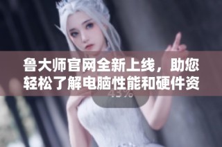 鲁大师官网全新上线，助您轻松了解电脑性能和硬件资讯