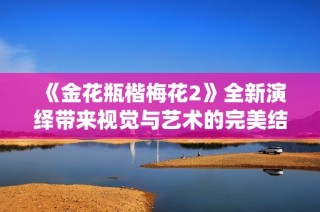 《金花瓶楷梅花2》全新演绎带来视觉与艺术的完美结合