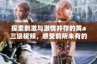 探索刺激与激情并存的黄a三级视频，感受前所未有的视觉盛宴