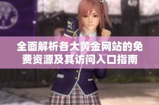 全面解析各大黄金网站的免费资源及其访问入口指南
