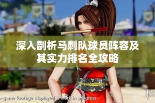深入剖析马刺队球员阵容及其实力排名全攻略