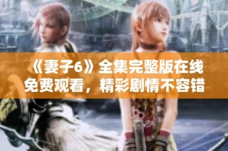 《妻子6》全集完整版在线免费观看，精彩剧情不容错过！