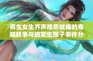 男生女生齐声抱怨喊痛的奇趣故事与搞笑生猴子事件分享