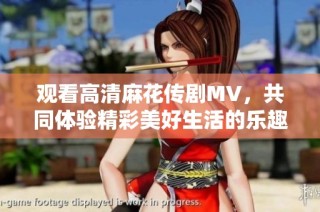 观看高清麻花传剧MV，共同体验精彩美好生活的乐趣与感动