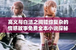 高义与白洁之间错综复杂的情感故事免费全本小说探秘笔趣阁平台