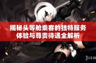 揭秘头等舱乘客的独特服务体验与尊贵待遇全解析