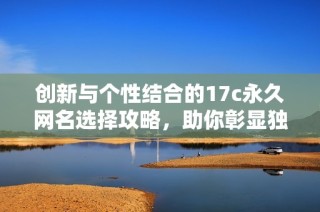 创新与个性结合的17c永久网名选择攻略，助你彰显独特魅力