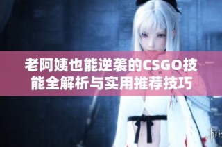 老阿姨也能逆袭的CSGO技能全解析与实用推荐技巧