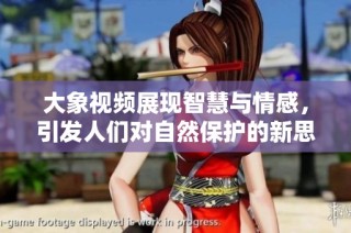 大象视频展现智慧与情感，引发人们对自然保护的新思考