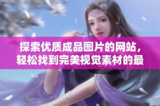 探索优质成品图片的网站，轻松找到完美视觉素材的最佳资源