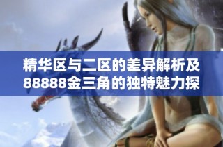 精华区与二区的差异解析及88888金三角的独特魅力探索
