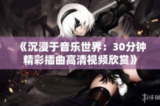 《沉浸于音乐世界：30分钟精彩插曲高清视频欣赏》