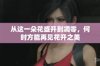 从这一朵花盛开到凋零，何时方能再见花开之美