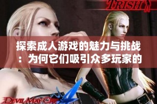 探索成人游戏的魅力与挑战：为何它们吸引众多玩家的目光