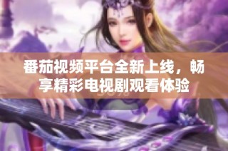 番茄视频平台全新上线，畅享精彩电视剧观看体验