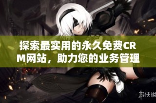 探索最实用的永久免费CRM网站，助力您的业务管理与发展