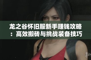 龙之谷怀旧服新手赚钱攻略：高效搬砖与挑战装备技巧分享