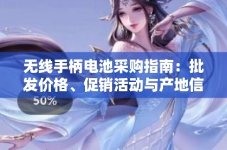 无线手柄电池采购指南：批发价格、促销活动与产地信息详解