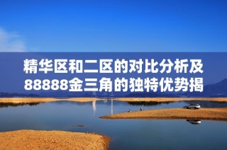 精华区和二区的对比分析及88888金三角的独特优势揭秘