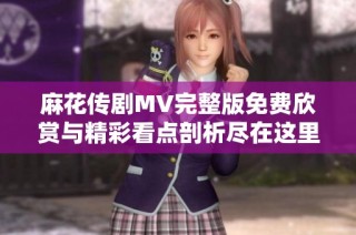 麻花传剧MV完整版免费欣赏与精彩看点剖析尽在这里