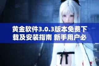 黄金软件3.0.3版本免费下载及安装指南 新手用户必看技巧分享