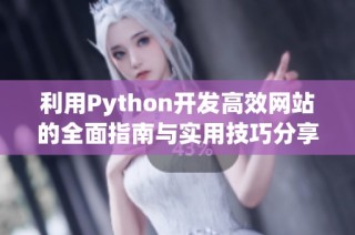 利用Python开发高效网站的全面指南与实用技巧分享