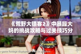 《荒野大镖客2》中暴躁大妈的挑战攻略与过关技巧分享