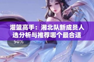 灌篮高手：湘北队新成员人选分析与推荐哪个最合适