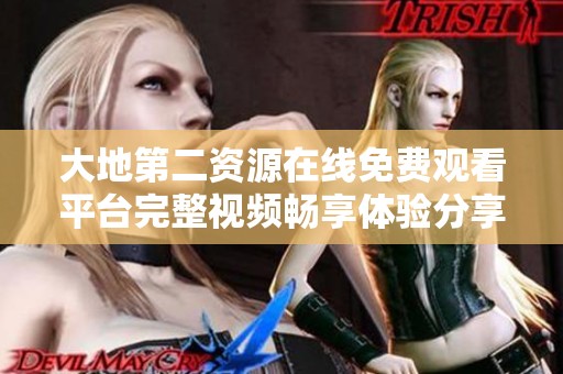 大地第二资源在线免费观看平台完整视频畅享体验分享
