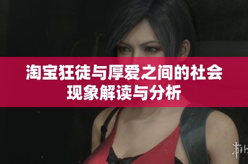 淘宝狂徒与厚爱之间的社会现象解读与分析