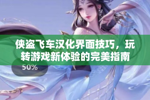 侠盗飞车汉化界面技巧，玩转游戏新体验的完美指南