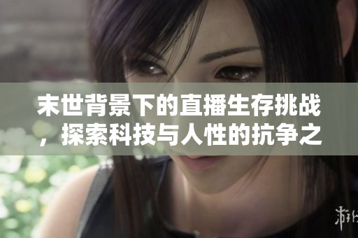 末世背景下的直播生存挑战，探索科技与人性的抗争之路