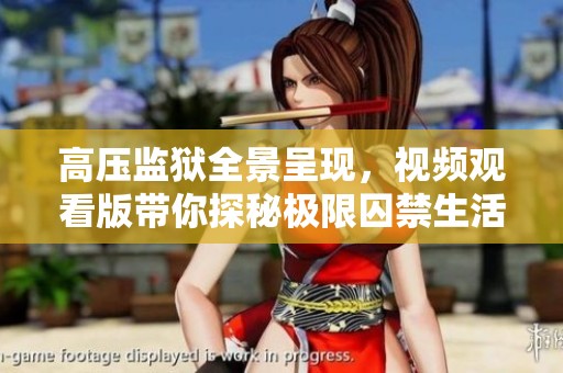 高压监狱全景呈现，视频观看版带你探秘极限囚禁生活