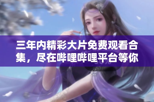 三年内精彩大片免费观看合集，尽在哔哩哔哩平台等你来探索