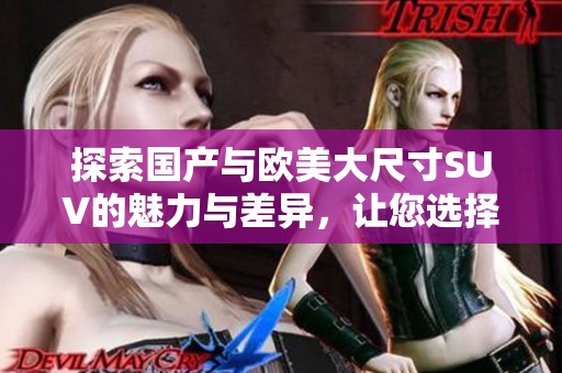 探索国产与欧美大尺寸SUV的魅力与差异，让您选择更得心应手