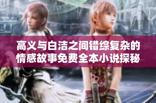 高义与白洁之间错综复杂的情感故事免费全本小说探秘笔趣阁平台