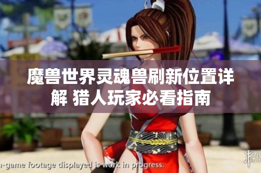 魔兽世界灵魂兽刷新位置详解 猎人玩家必看指南