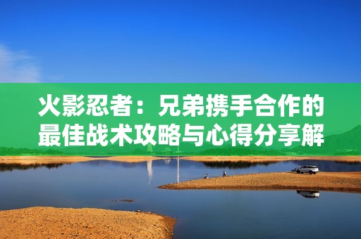 火影忍者：兄弟携手合作的最佳战术攻略与心得分享解析