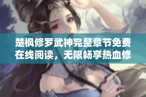 楚枫修罗武神完整章节免费在线阅读，无限畅享热血修仙之旅
