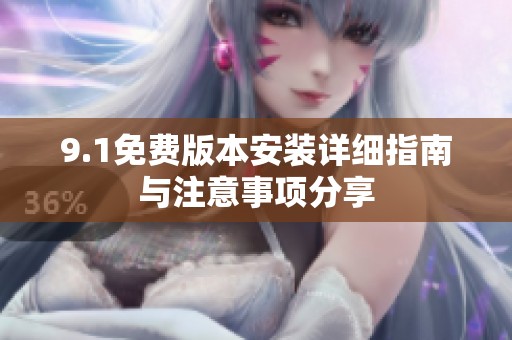 9.1免费版本安装详细指南与注意事项分享