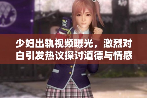 少妇出轨视频曝光，激烈对白引发热议探讨道德与情感的边界