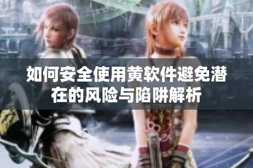如何安全使用黄软件避免潜在的风险与陷阱解析