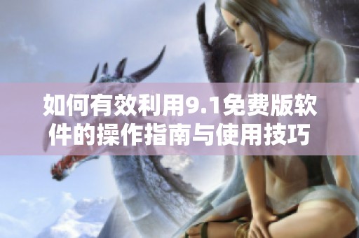 如何有效利用9.1免费版软件的操作指南与使用技巧
