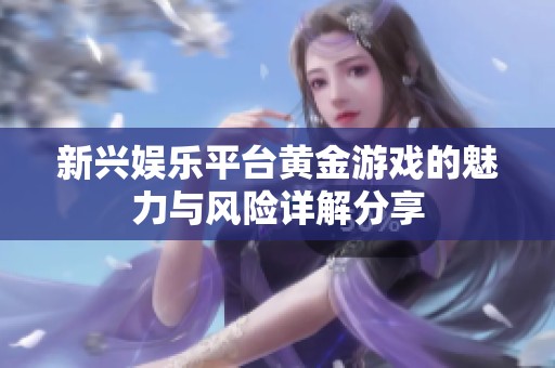 新兴娱乐平台黄金游戏的魅力与风险详解分享