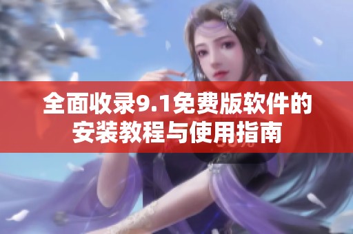 全面收录9.1免费版软件的安装教程与使用指南