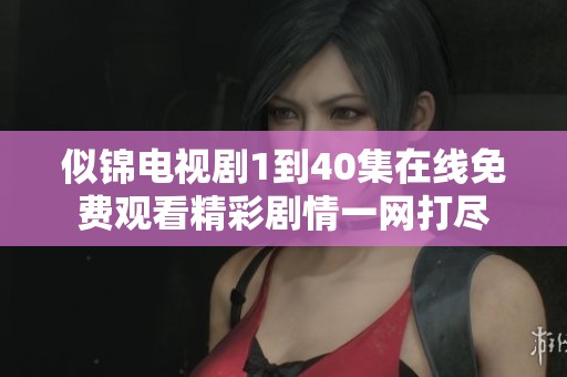 似锦电视剧1到40集在线免费观看精彩剧情一网打尽