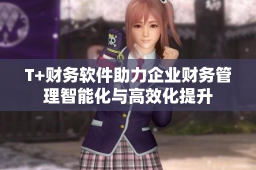 T+财务软件助力企业财务管理智能化与高效化提升