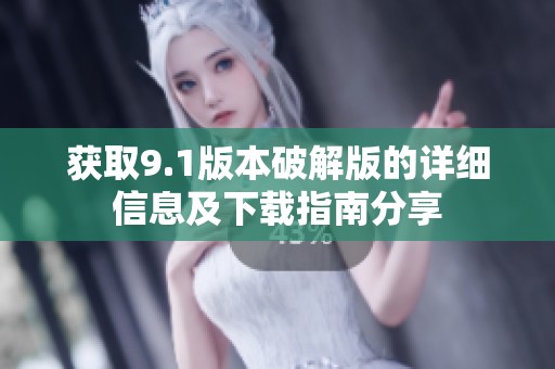 获取9.1版本破解版的详细信息及下载指南分享